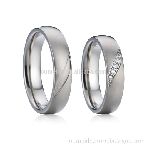 2015 fashionable wholesale alibaba titanium silver 316l stainless steel rings